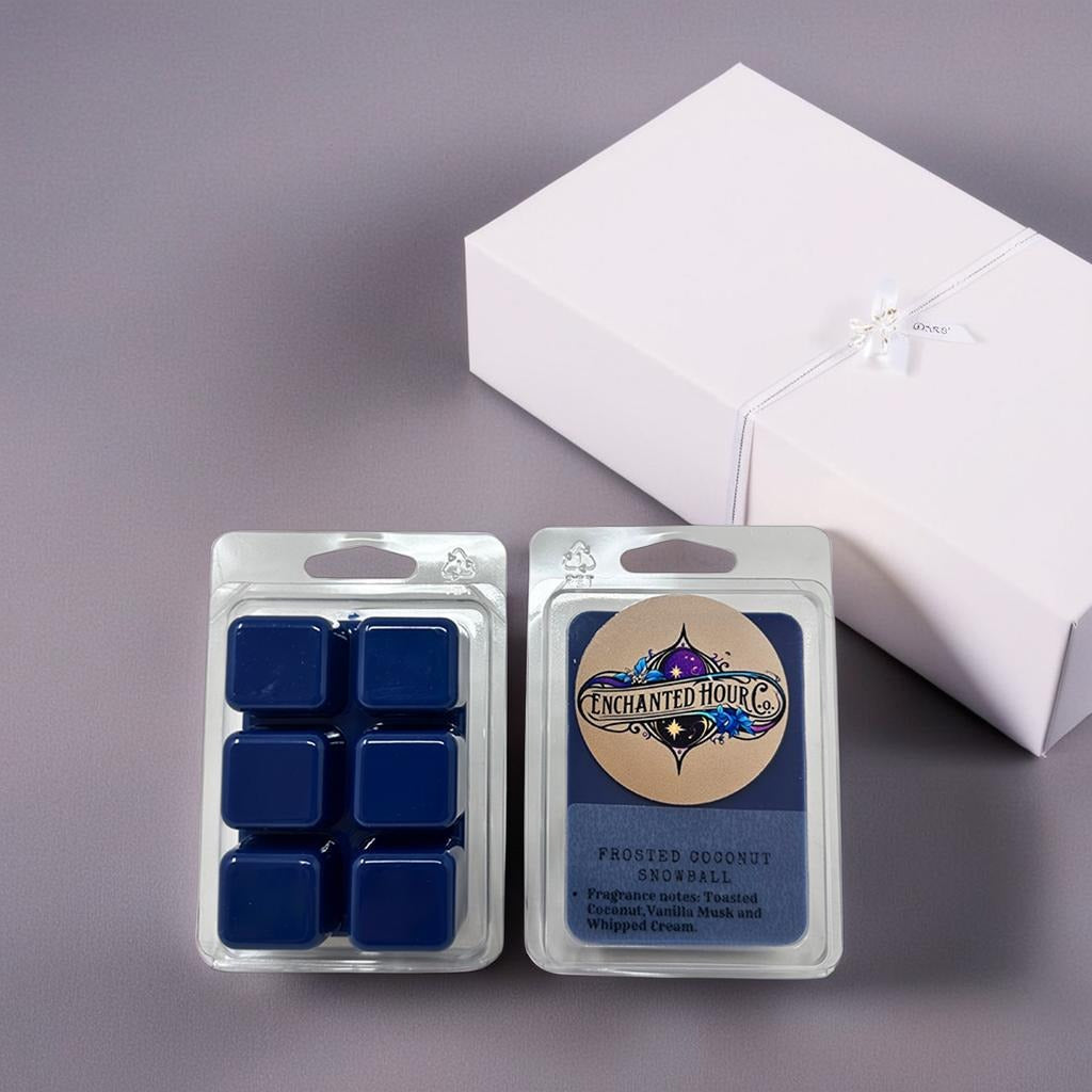 Frosted Coconut Snowball Wax Melts | Creamy Coconut, Cool Winter Scent, Cozy & Fresh | Bath and Body Works | Enchanted Hour Co