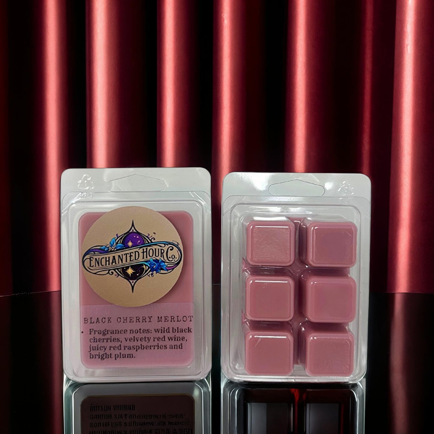 Black Cherry Merlot Wax Melts | Juicy Black Cherry, Velvety Red Wine, Sweet Raspberry & Plum | Bath and Body Works | Enchanted Hour Co.