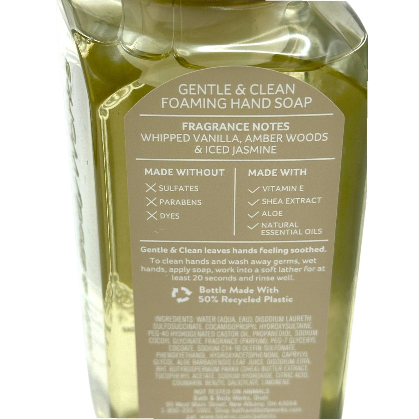 Vanilla Icicles Gentle Clean Foaming Hand Soap