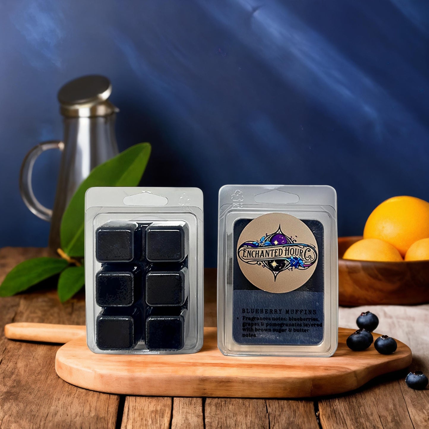 Blueberry Muffins Wax Melts | A Cheerful Giver | Sweet, Fruity, Baked Good Scent | Enchanted Hour Co.