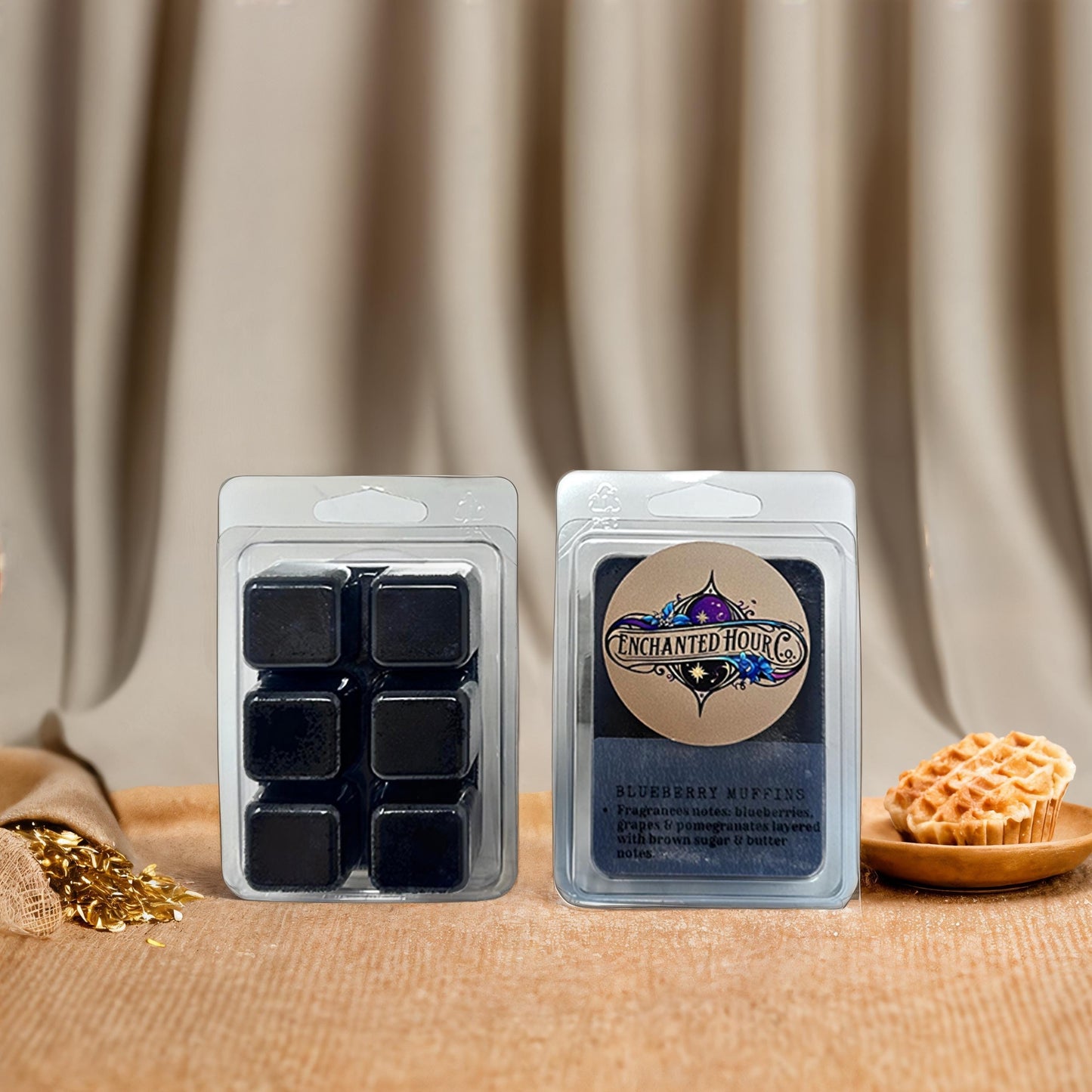 Blueberry Muffins Wax Melts | A Cheerful Giver | Sweet, Fruity, Baked Good Scent | Enchanted Hour Co.