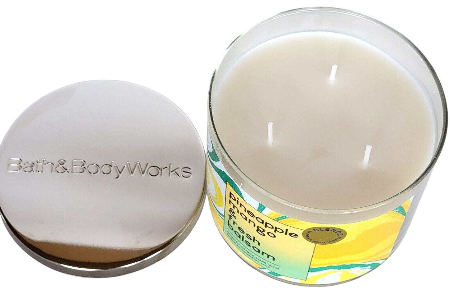 Blends Pineapple Mango & Fresh Balsam 3-Wick Candle