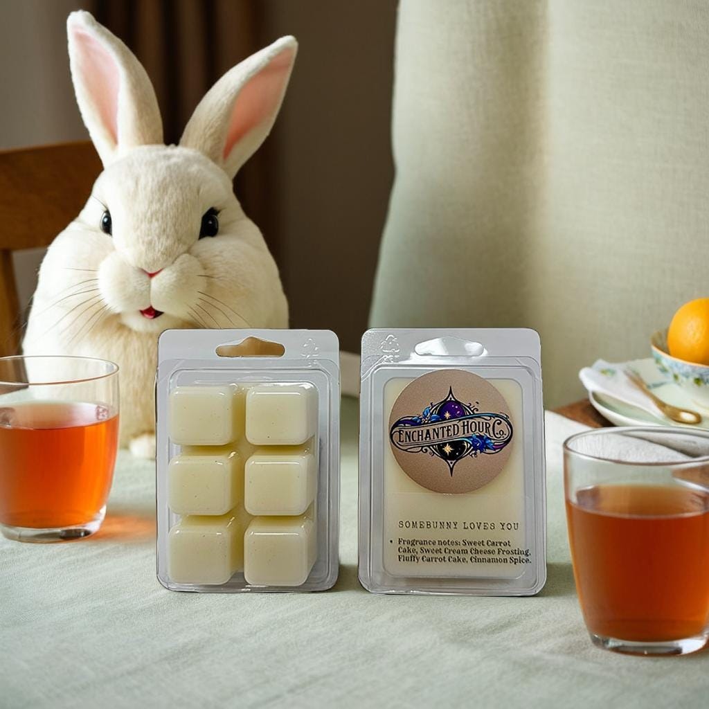 Somebunny Loves You Carrot Cake Wax Melts | Sweet Carrot Cake, Creamy Frosting, Warm Spices | Bath and Body Works | Enchanted Hour Co.