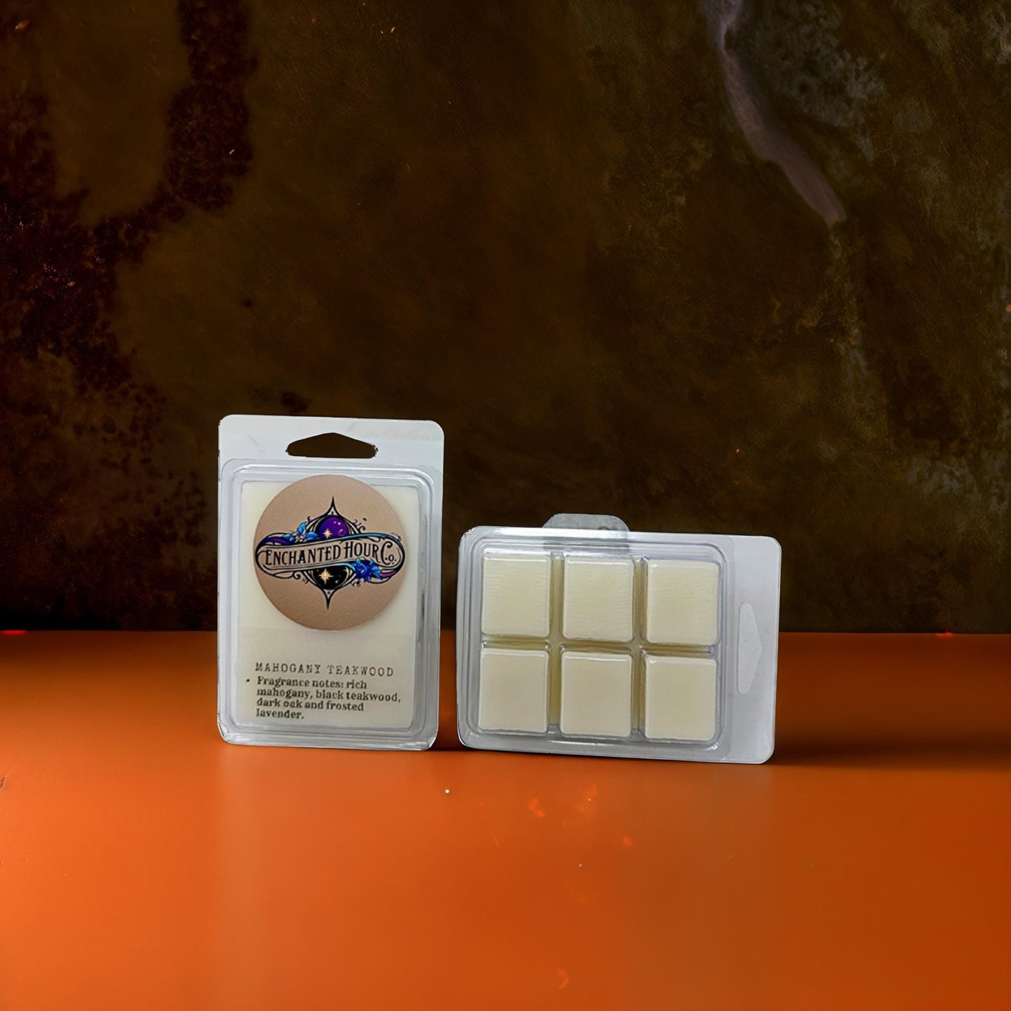 Mahogany Teakwood Wax Melts | Bath and Body Works Wax Melts | Warm Woods & Clean Cologne Scent | Enchanted Hour Co.