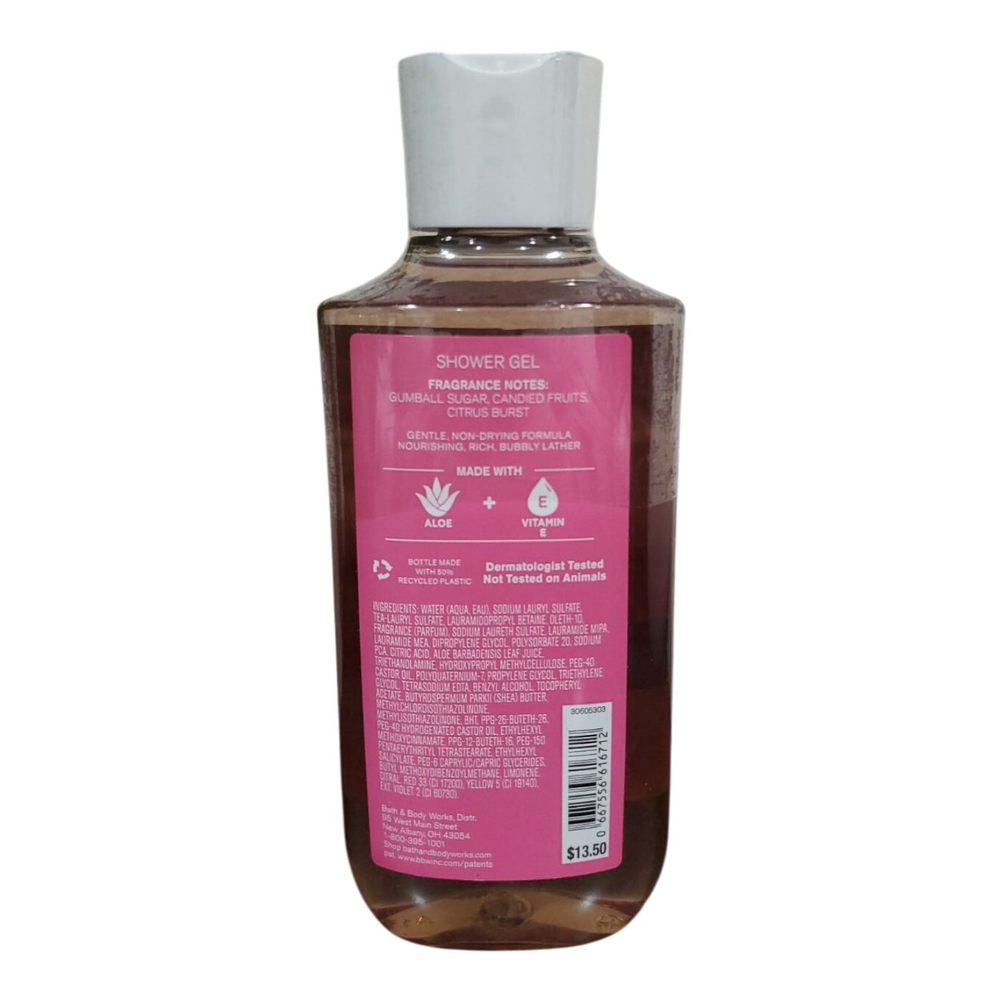 Bath and Body Works Bubble Gum Pop Shower Gel (10 FL OZ / 295 mL)