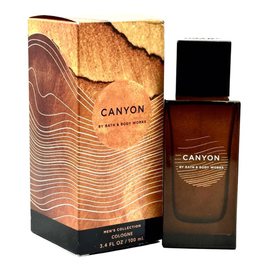 Bath and Body Works Canyon Cologne (Men's Collection) 3.4 FL OZ / 100 mL