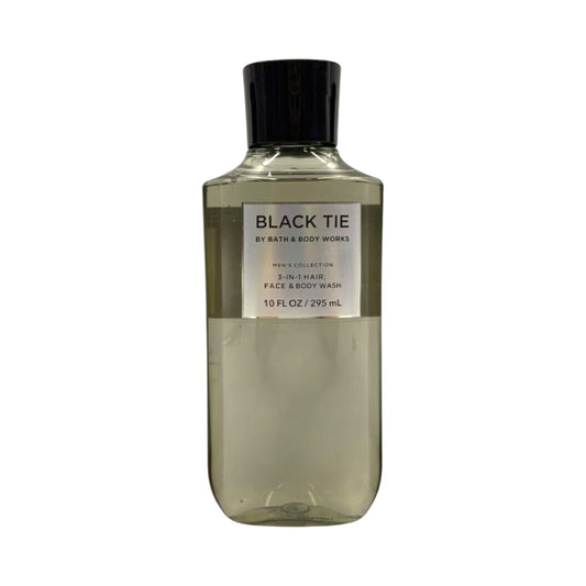 Mens Black Tie 3-In-1 Hair, Face & Body Wash