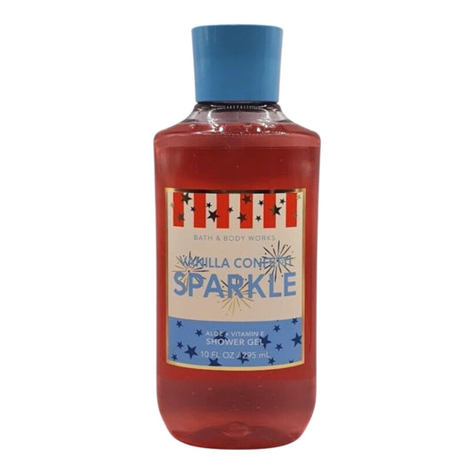 Bath and Body Works Vanilla Confetti Sparkle Shower Gel (10 FL OZ / 295 mL)