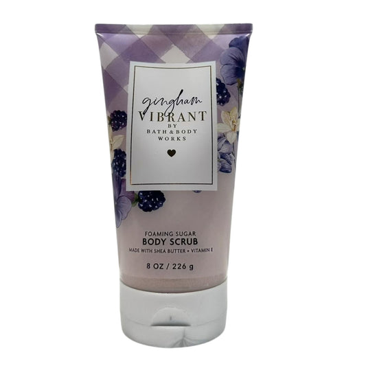 Gingham Vibrant Foaming Sugar Body Scrub