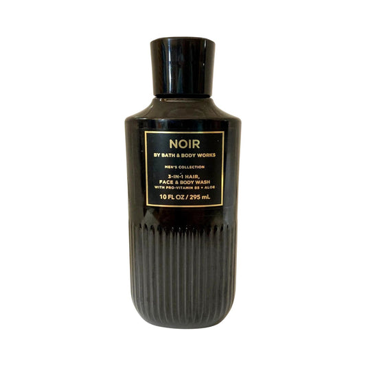 Noir Works 3-In-1 Hair Face Body Wash Shower Gel