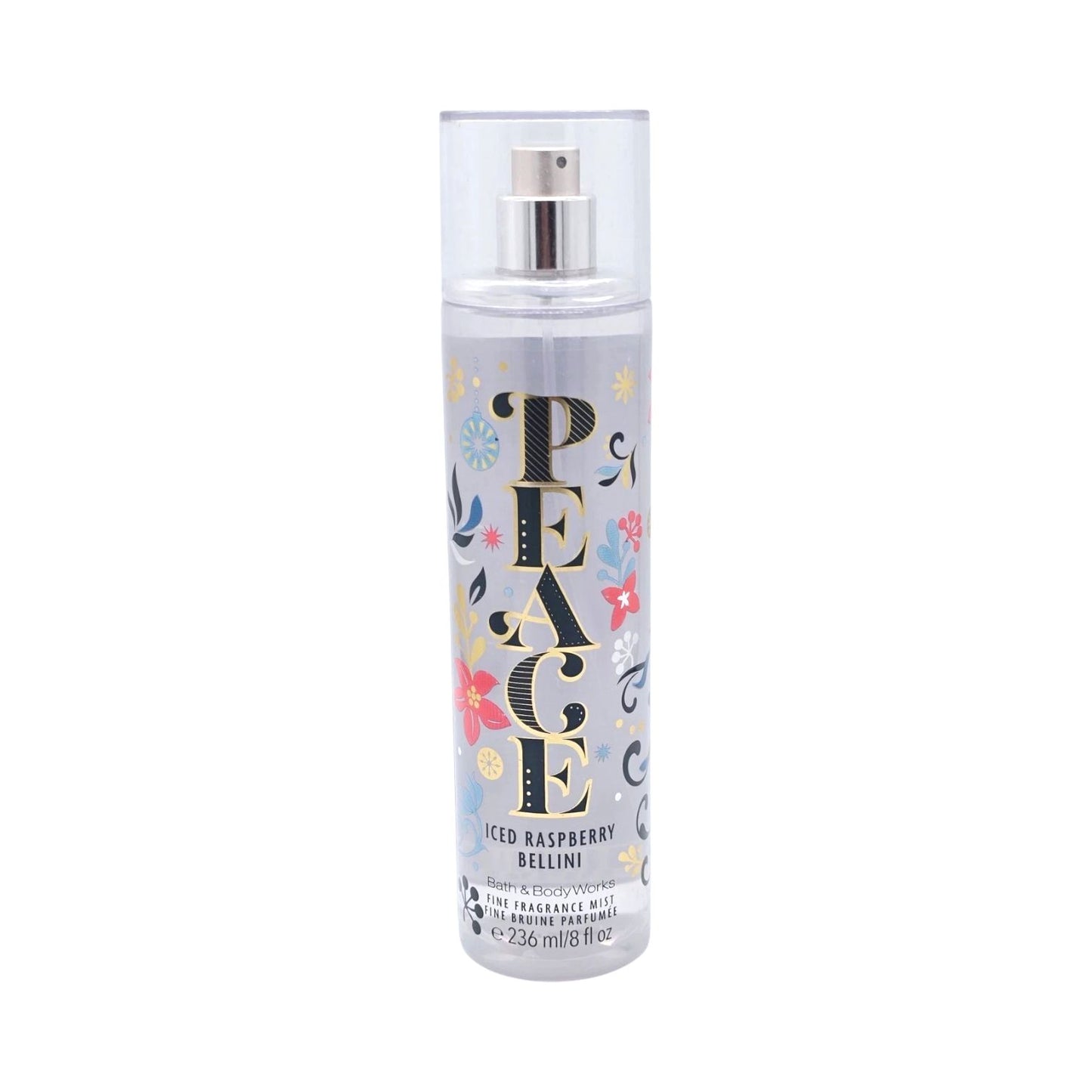 Bath and Body Works Peace Iced Raspberry Bellini Fine Fragrance Mist (8 FL OZ / 236 mL)