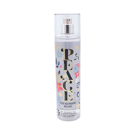 Bath and Body Works Peace Iced Raspberry Bellini Fine Fragrance Mist (8 FL OZ / 236 mL)