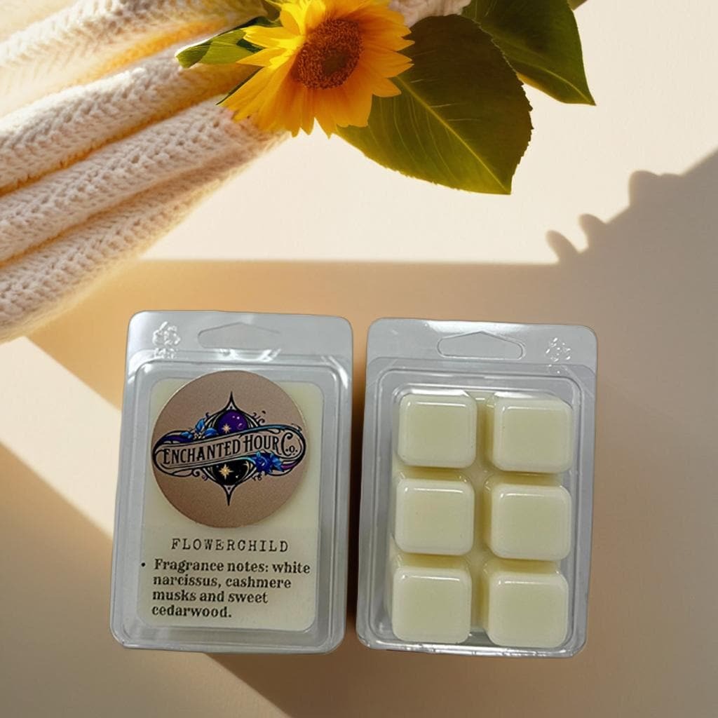 Flowerchild Wax Melts | Bath & Body Works | White Narcissus, Cedarwood, Cashmere Musk Scent | Enchanted Hour Co