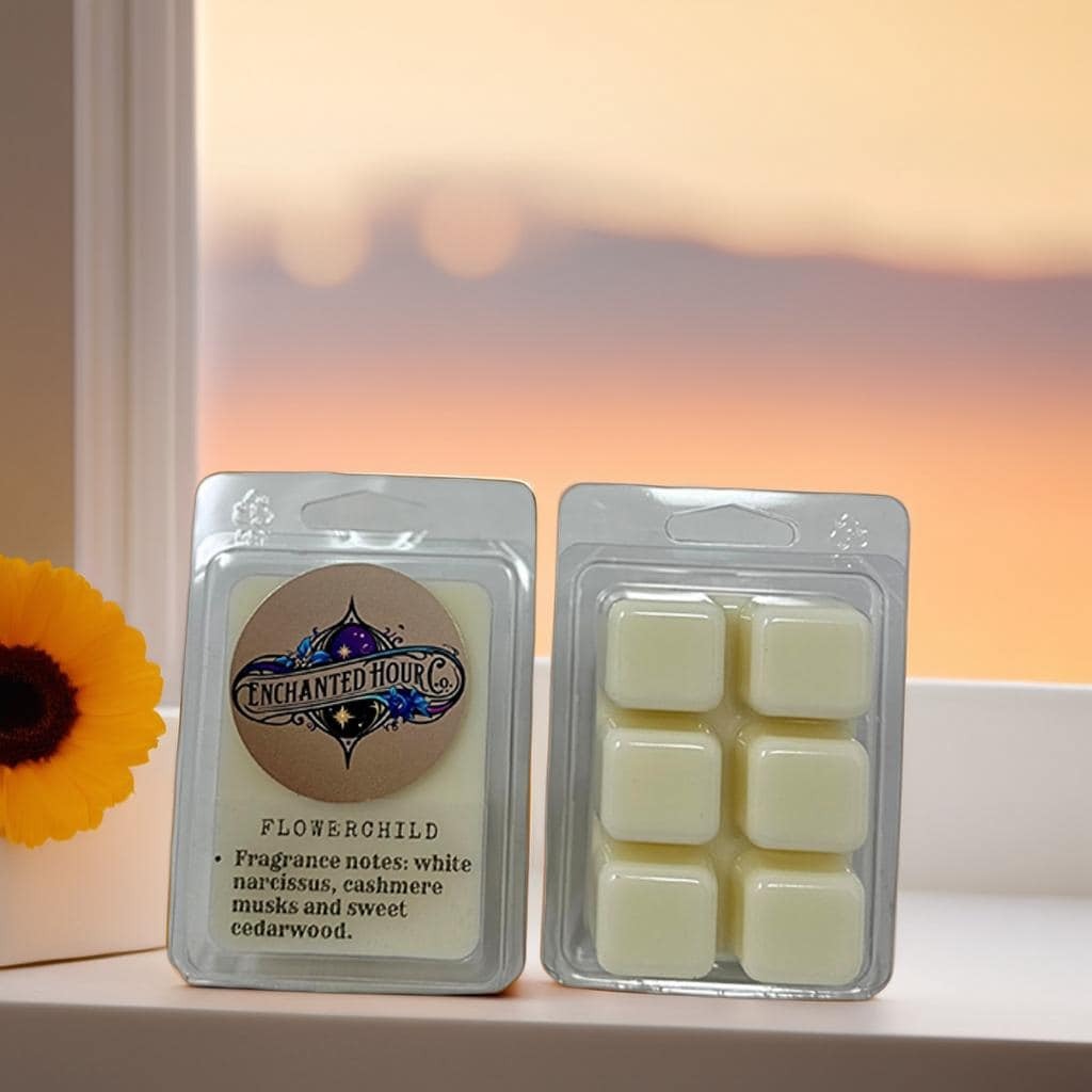 Flowerchild Wax Melts | Bath & Body Works | White Narcissus, Cedarwood, Cashmere Musk Scent | Enchanted Hour Co