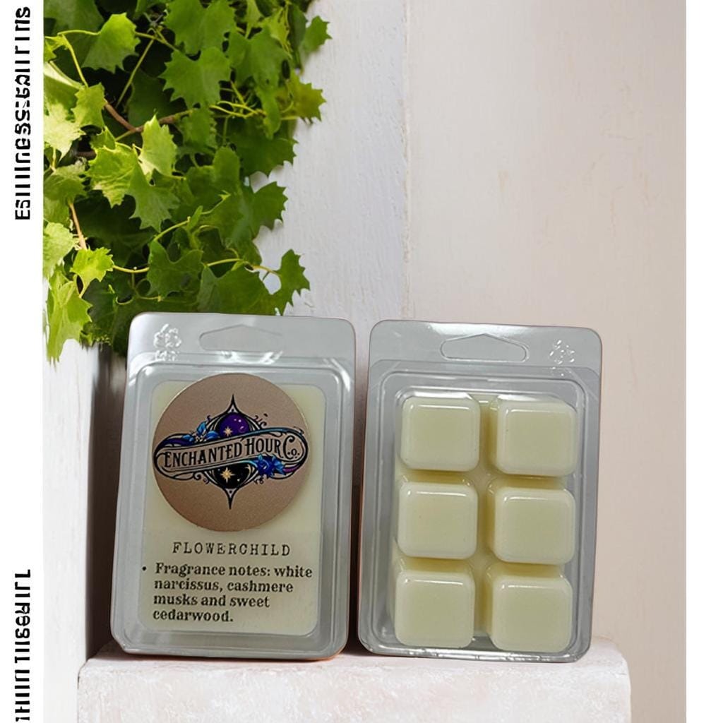 Flowerchild Wax Melts | Bath & Body Works | White Narcissus, Cedarwood, Cashmere Musk Scent | Enchanted Hour Co
