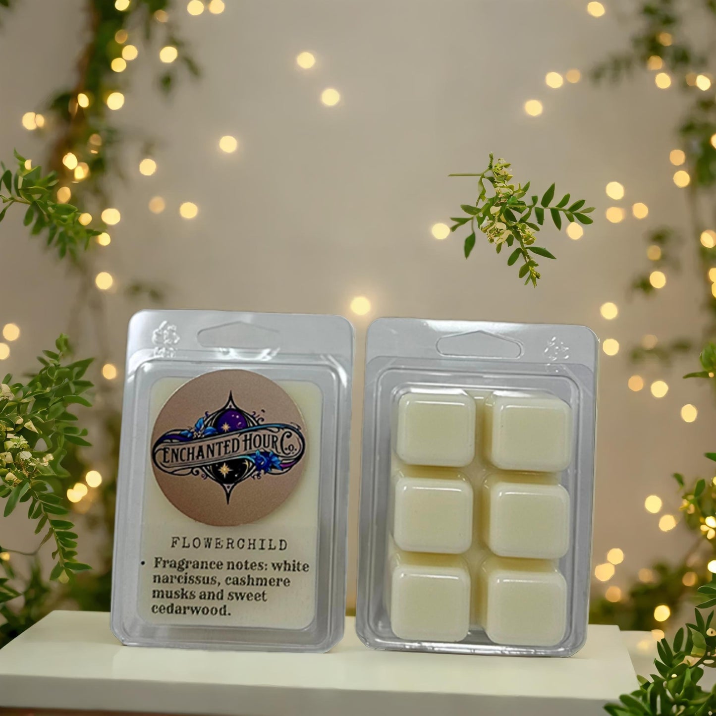 Flowerchild Wax Melts | Bath & Body Works | White Narcissus, Cedarwood, Cashmere Musk Scent | Enchanted Hour Co