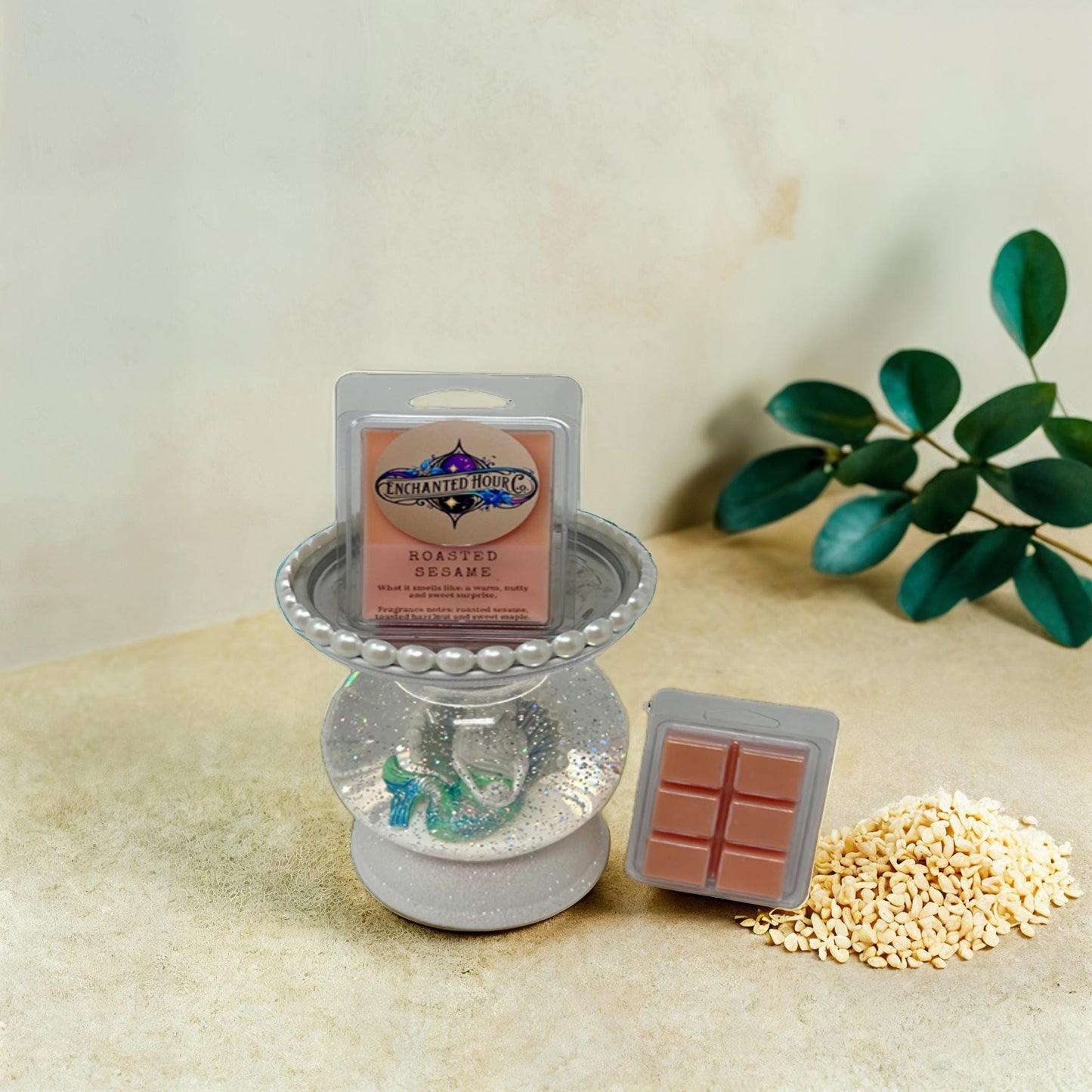 Roasted Sesame Wax Melts | Bath and Body Works Wax Melts | Cozy, Nutty Aroma | Enchanted Hour Co