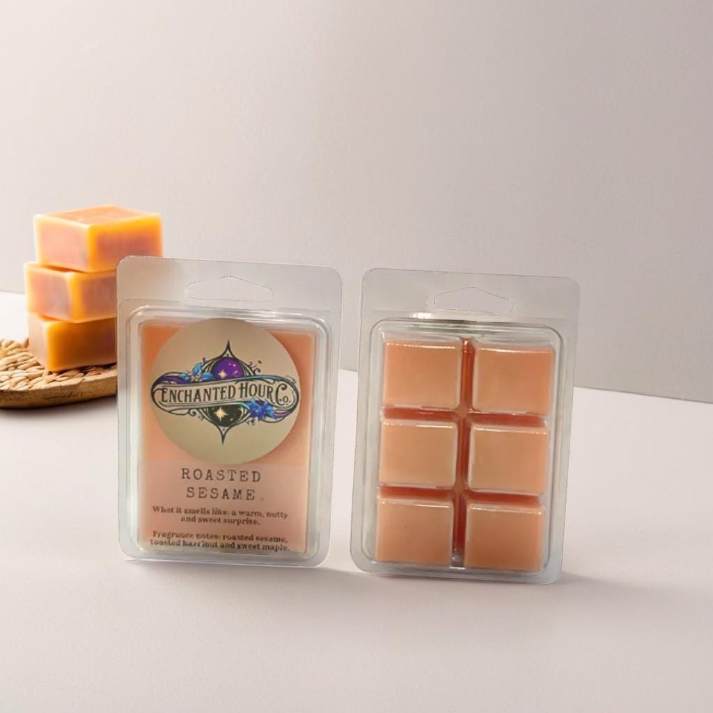 Roasted Sesame Wax Melts | Bath and Body Works Wax Melts | Cozy, Nutty Aroma | Enchanted Hour Co