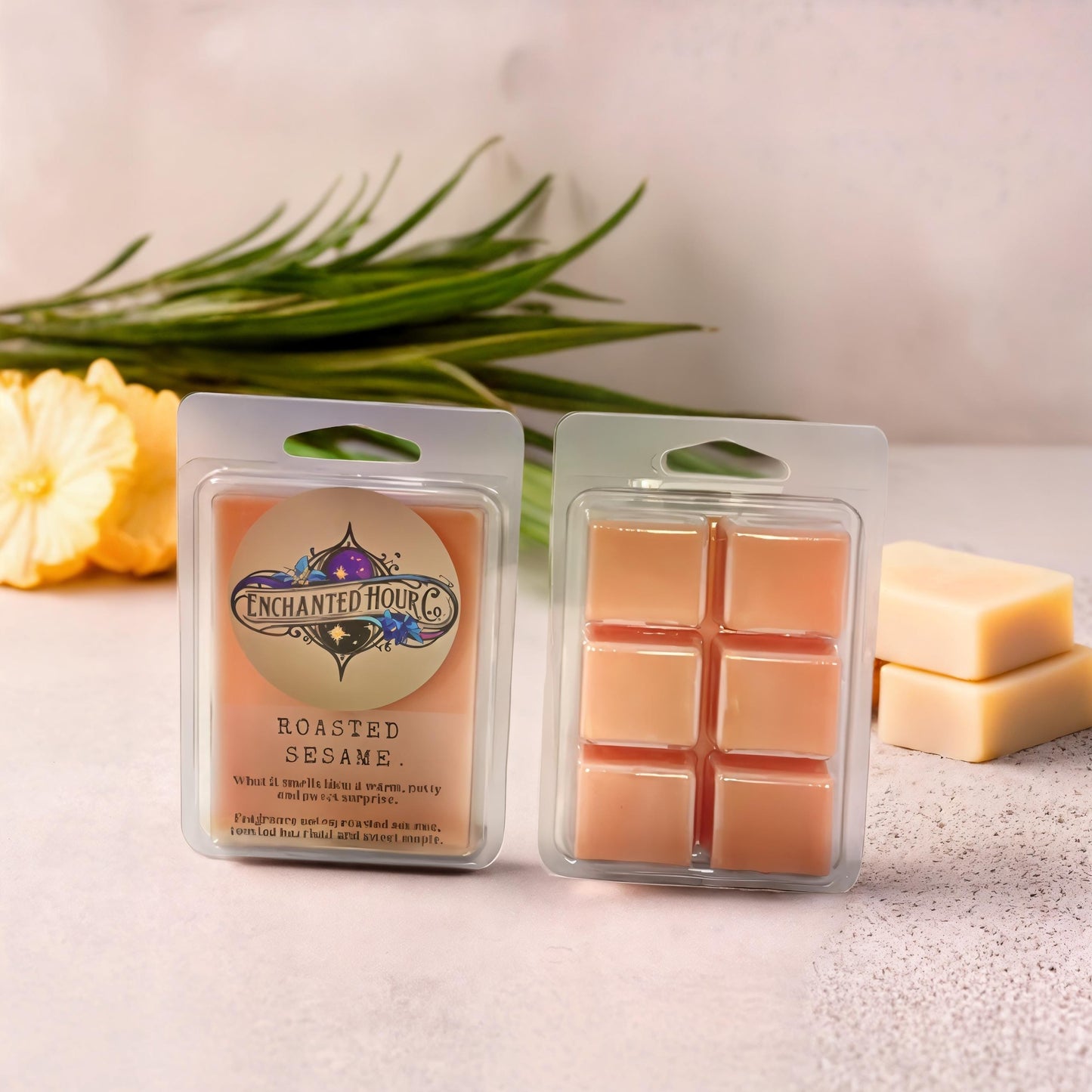 Roasted Sesame Wax Melts | Bath and Body Works Wax Melts | Cozy, Nutty Aroma | Enchanted Hour Co