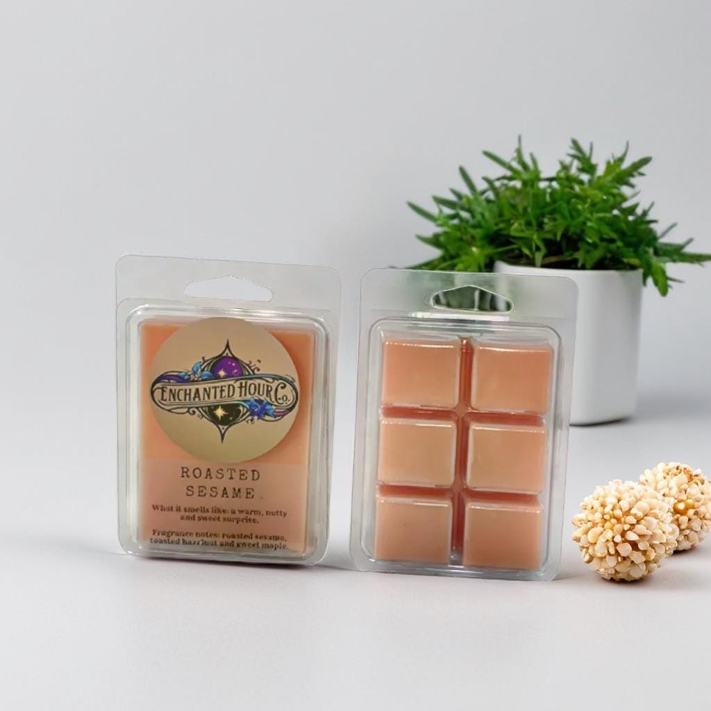 Roasted Sesame Wax Melts | Bath and Body Works Wax Melts | Cozy, Nutty Aroma | Enchanted Hour Co