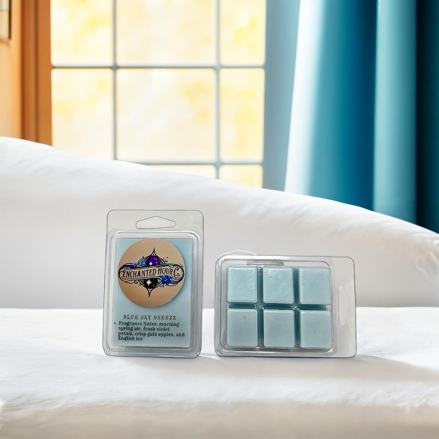 Blue Sky Breeze Wax Melts | Bath and Body Works Wax Melts | Fresh Linen & Sky Air Scent | Enchanted Hour Co.