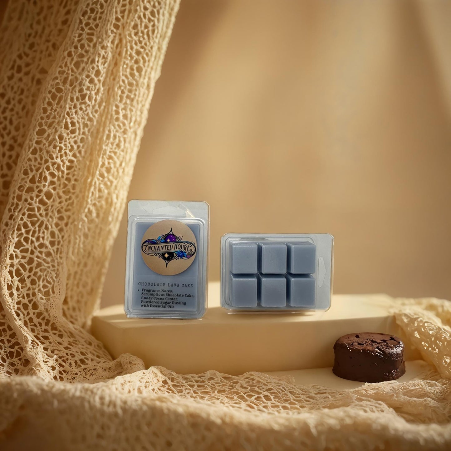 Chocolate Lava Cake Wax Melts | Bath and Body Works Wax Melts | Rich Chocolate & Gooey Fudge Scent | Enchanted Hour Co.