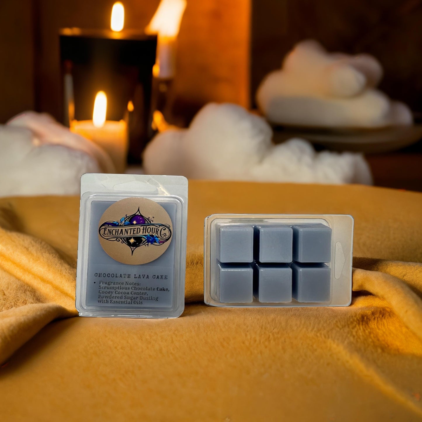 Chocolate Lava Cake Wax Melts | Bath and Body Works Wax Melts | Rich Chocolate & Gooey Fudge Scent | Enchanted Hour Co.