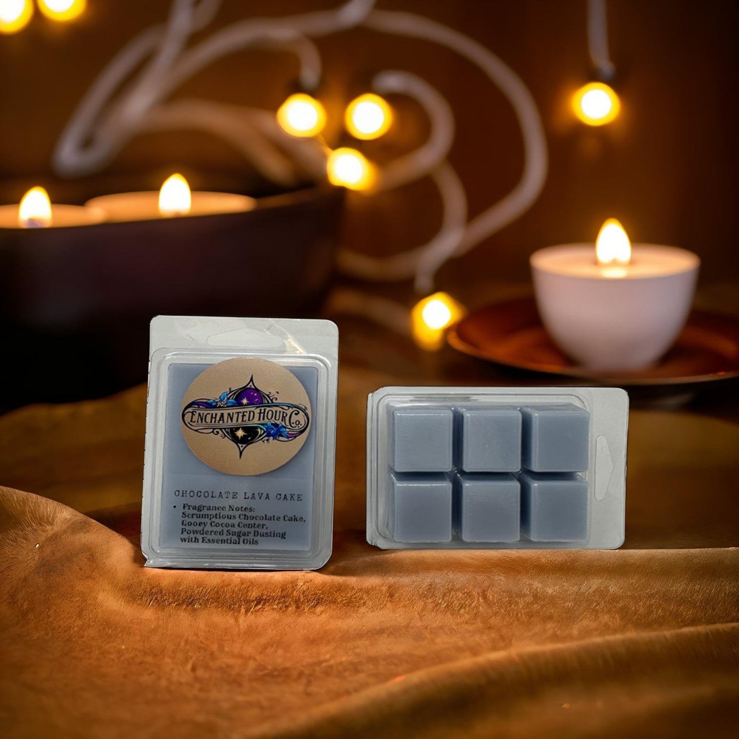 Chocolate Lava Cake Wax Melts | Bath and Body Works Wax Melts | Rich Chocolate & Gooey Fudge Scent | Enchanted Hour Co.