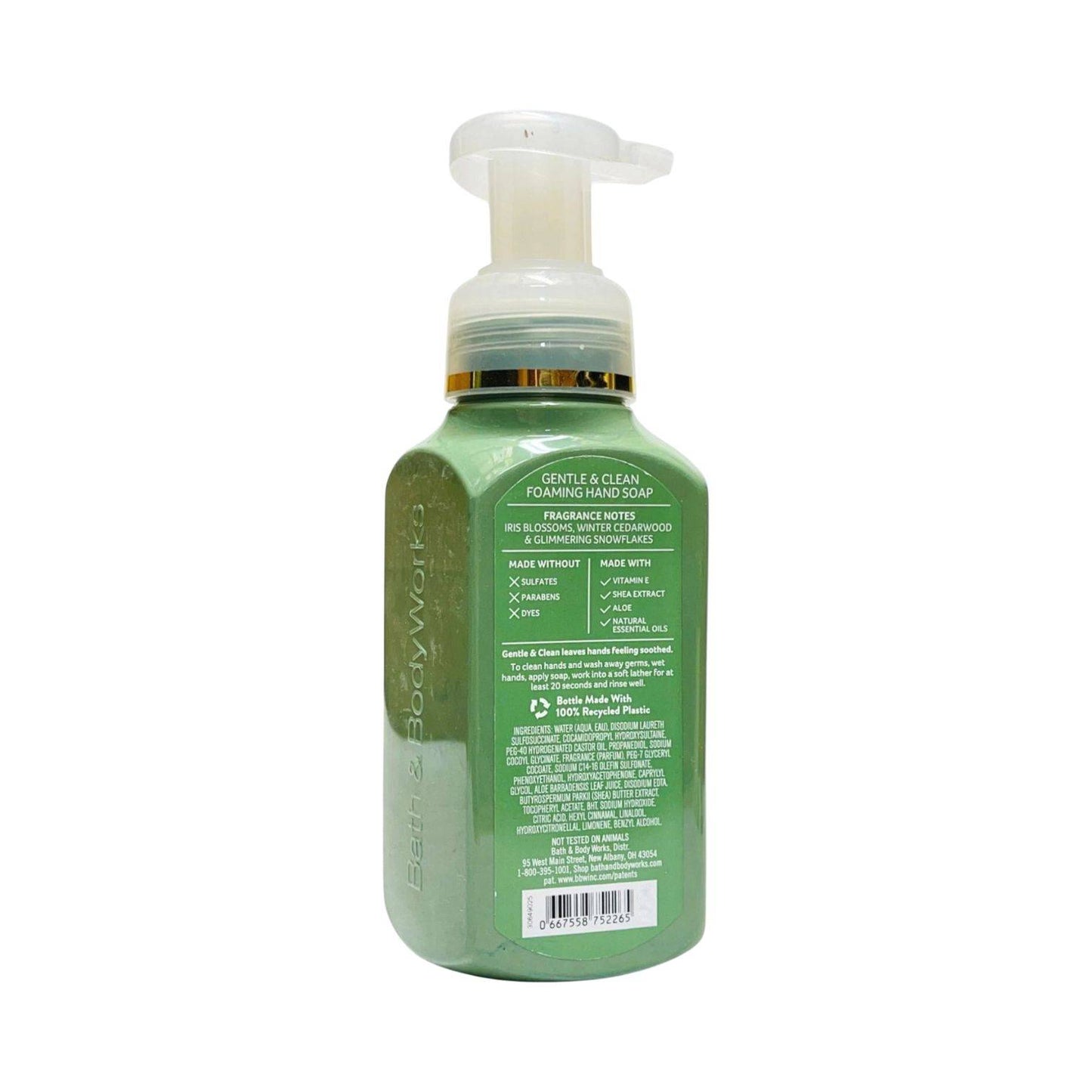 White Iris & Cedarwood Gentle & Clean Foaming Hand Soap (White Barn)