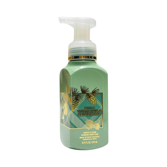 White Iris & Cedarwood Gentle & Clean Foaming Hand Soap (White Barn)