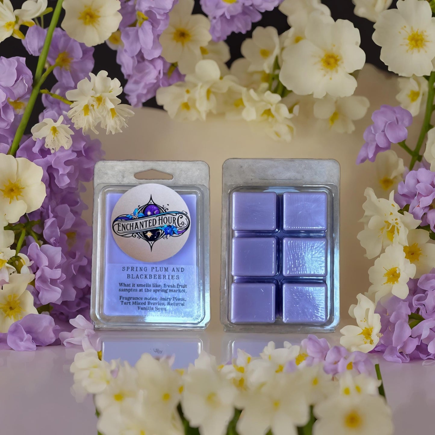 Spring Plum and Blackberries Wax Melts | Bath and Body Works Wax Melts | Fruity & Sweet | Enchanted Hour Co