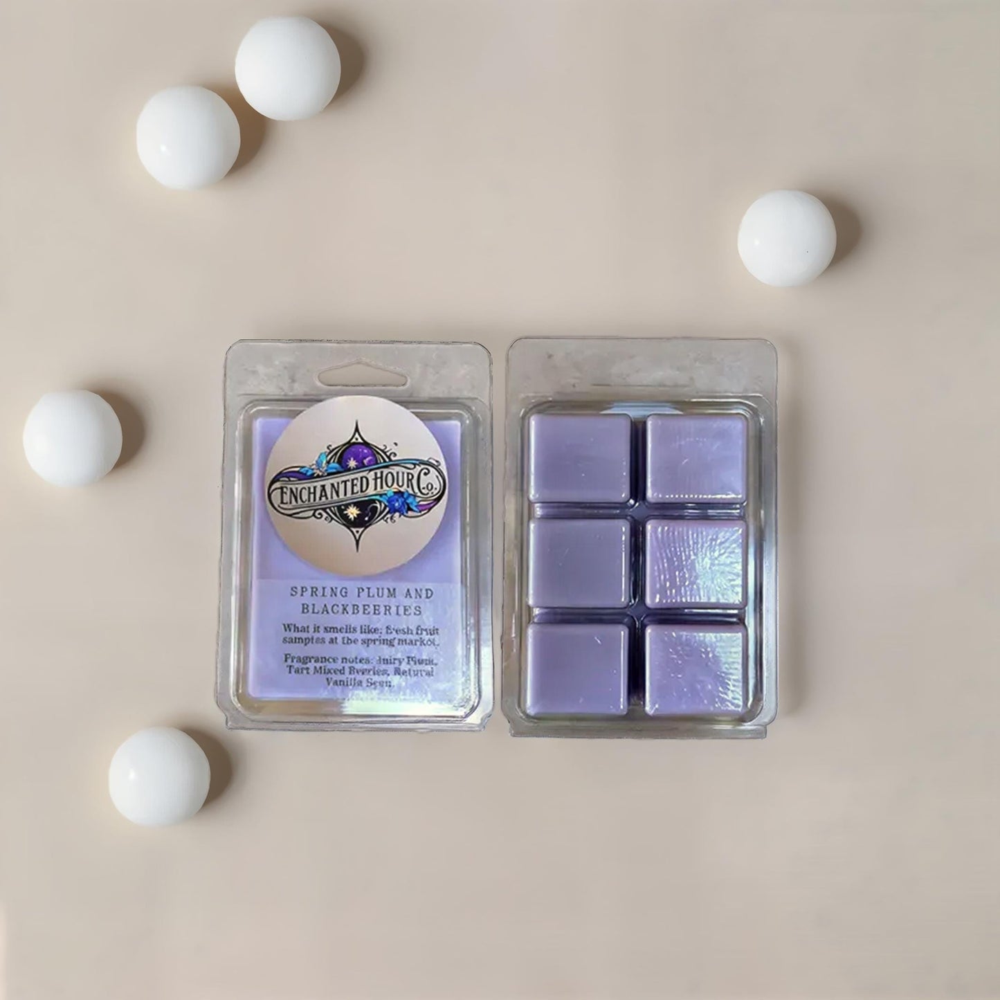 Spring Plum and Blackberries Wax Melts | Bath and Body Works Wax Melts | Fruity & Sweet | Enchanted Hour Co
