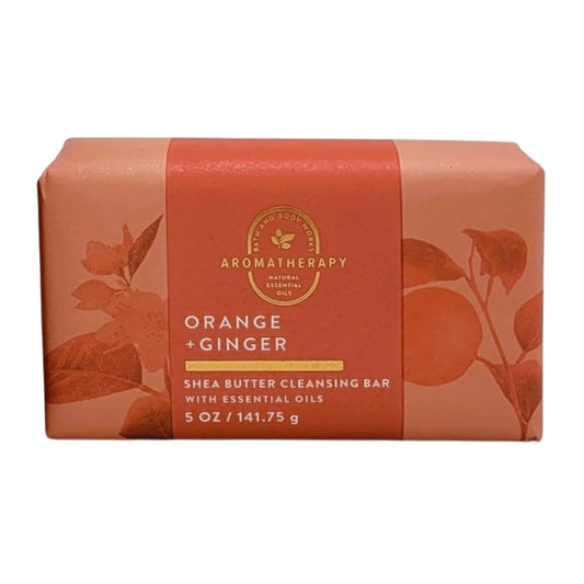 Orange + Ginger Shea Butter Cleansing Bar