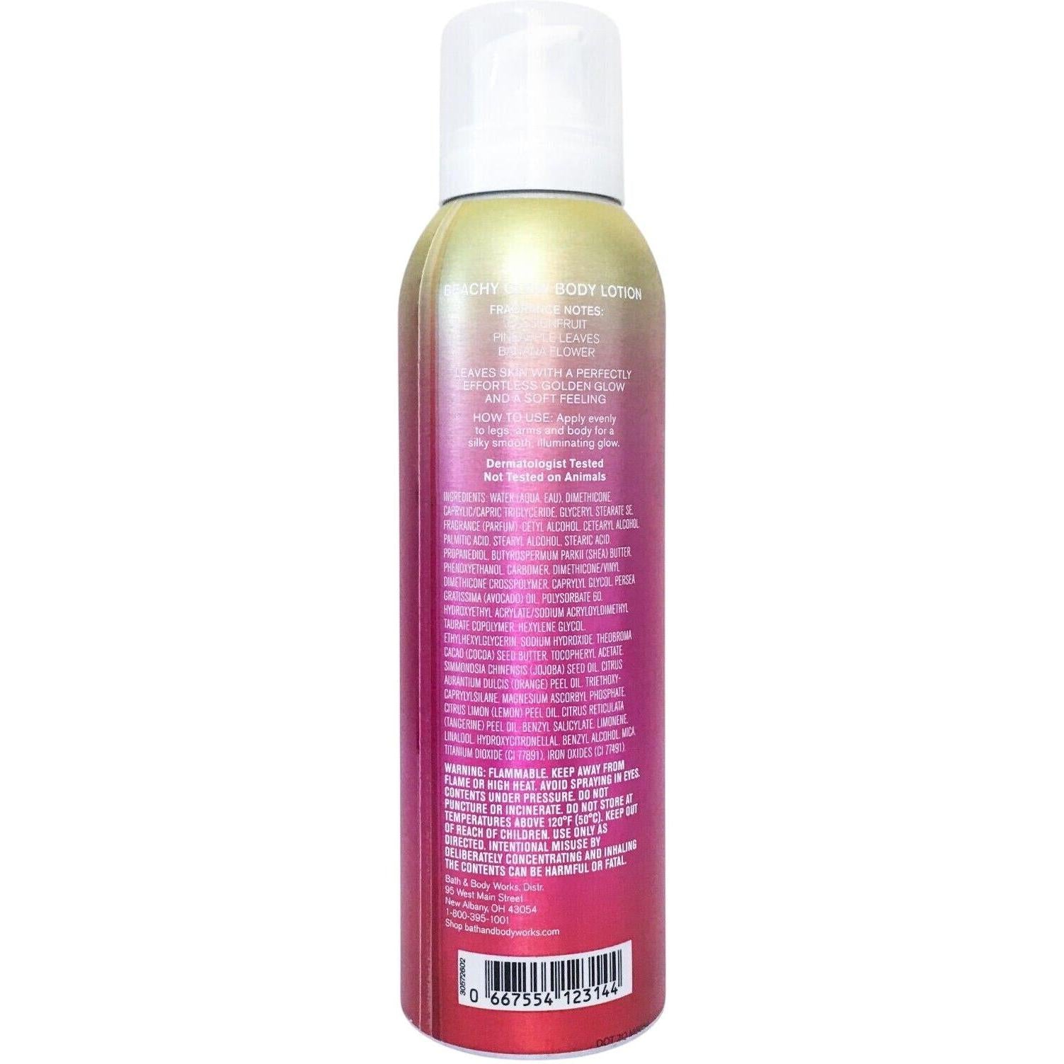 Bath & Body Works Bahamas-Passionfruit & Banana Flower Body Lotion 