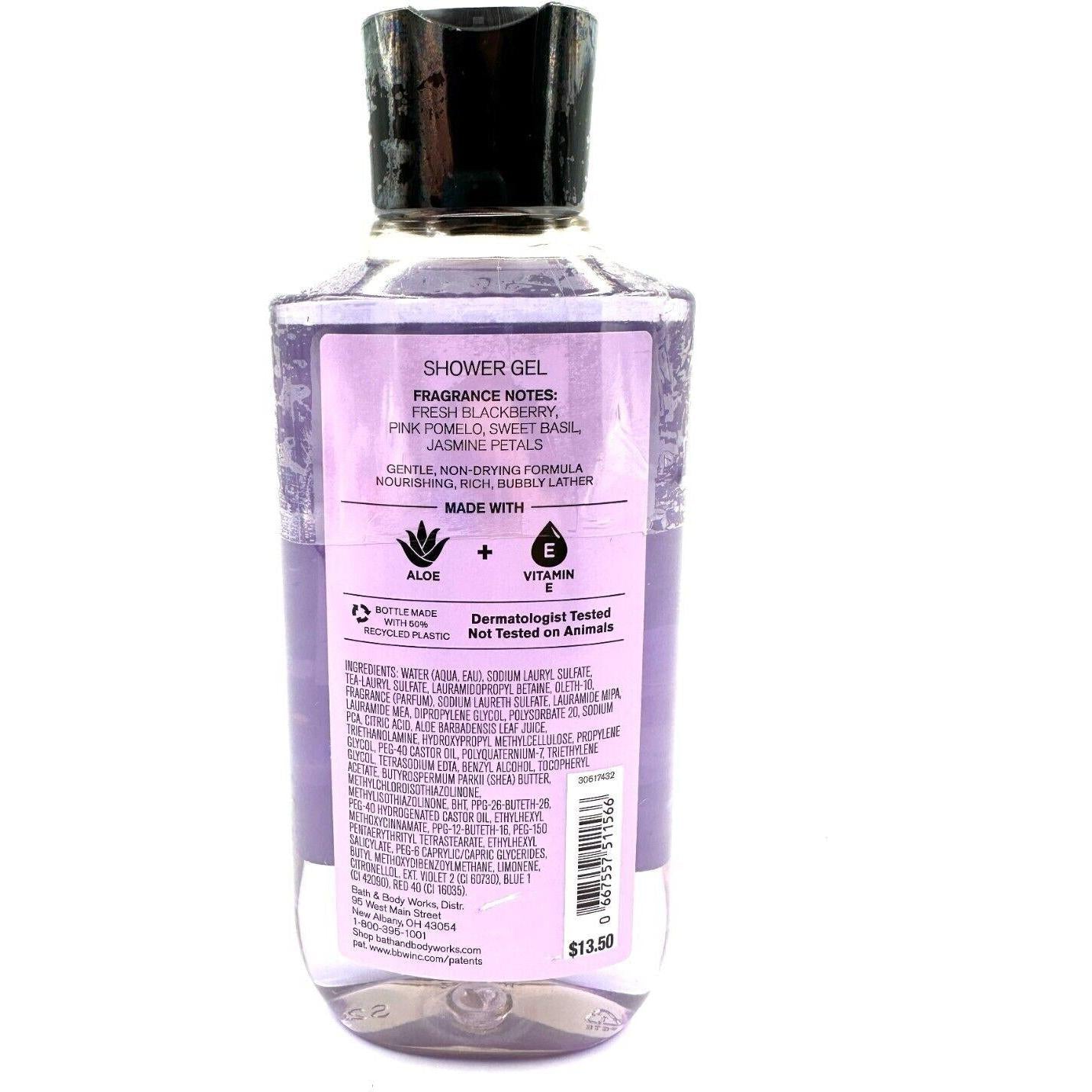 Bath & Body Works Bath A Body Works Blackberry & Basil Shower Gel 