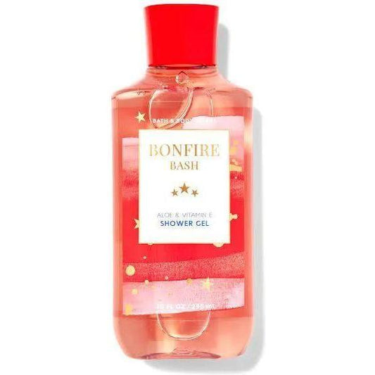 Bath & Body Works-Bath and Body Works Bonfire Bash Shower Gel (10 FL OZ / 295 mL)-