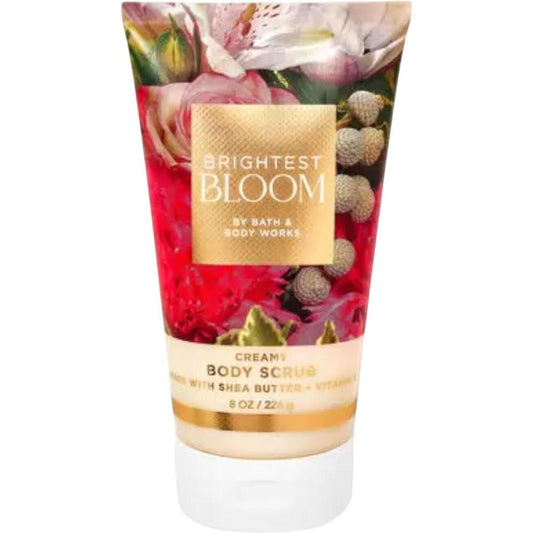 Bath & Body Works-Bath and Body Works Brightest Bloom Creamy Body Scrub (8 OZ / 226 g)-