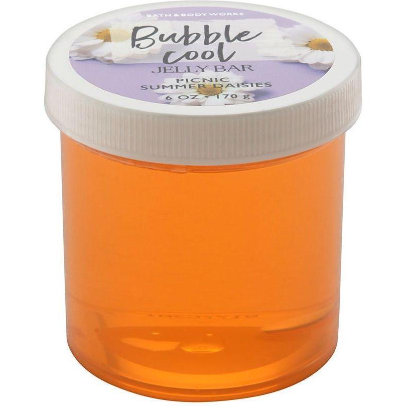 Bath & Body Works-Bath and Body Works Bubble Cool Picnic Summer Daisies Jelly Bar (6 OZ / 170 g)-