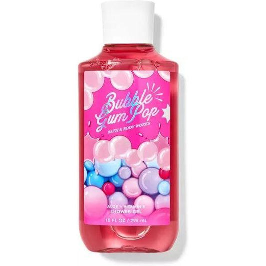 Bath & Body Works-Bath and Body Works Bubble Gum Pop Shower Gel (10 FL OZ / 295 mL)-