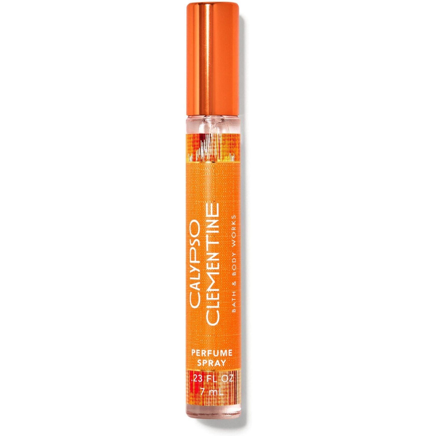 Bath & Body Works-Bath and Body Works Calypso Clementine Perfume Spray .23 Oz Mini (Travel-Sized)-