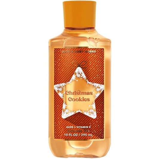 Bath & Body Works-Bath and Body Works Christmas Cookies Shower Gel (10 FL OZ / 295 mL)-