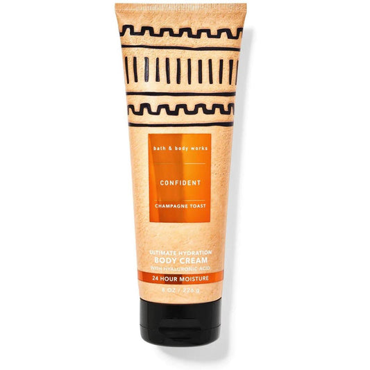 Bath & Body Works-Bath and Body Works Confident Champagne Toast Ultimate Hydration Body Cream (8 OZ / 226 g)-