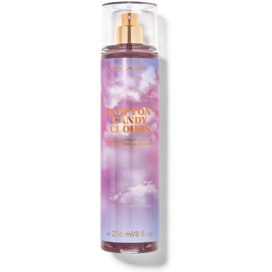 Bath & Body Works-Bath and Body Works Cotton Candy Clouds Fine Fragrance Mist (8 fl oz / 236 ml)-