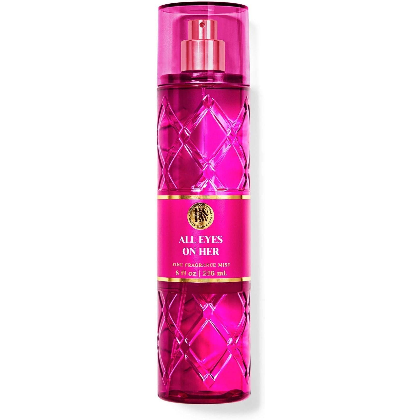 Bath & Body Works-Bath and Body Works Covered in Roses Fine Fragrance Mist (8 fl oz / 236 mL)-