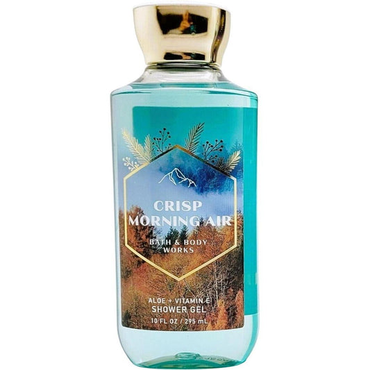 Bath & Body Works-Bath and Body Works Crisp Morning Air Shower Gel (10 FL OZ / 295 mL)-