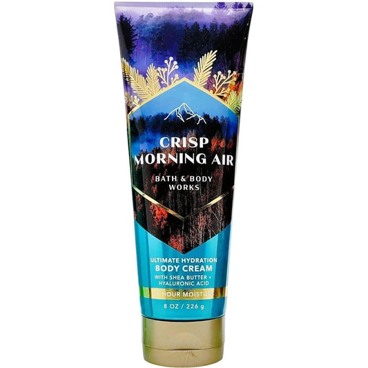Bath & Body Works-Bath and Body Works Crisp Morning Air Ultimate Hydration Body Cream (8 OZ / 226 g)-