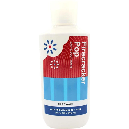 Bath & Body Works-Bath and Body Works Firecracker Pop Body Wash (10 FL OZ / 295 mL)-