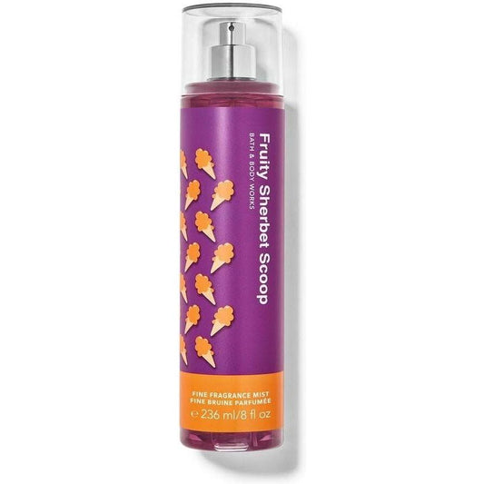 Bath & Body Works-Bath and Body Works Fruity Sherbet Scoop Fine Fragrance Mist (8 FL OZ / 236 mL)-