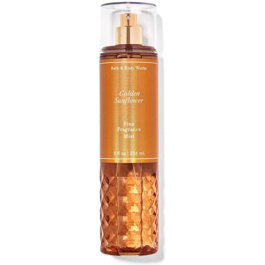 Bath & Body Works-Bath and Body Works Golden Sunflower Fine Fragrance Mist (8 fl oz / 236 mL)-