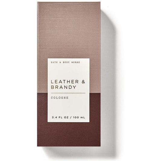 Bath & Body Works-Bath and Body Works Leather & Brandy Cologne (3.4 FL OZ / 100 mL)-